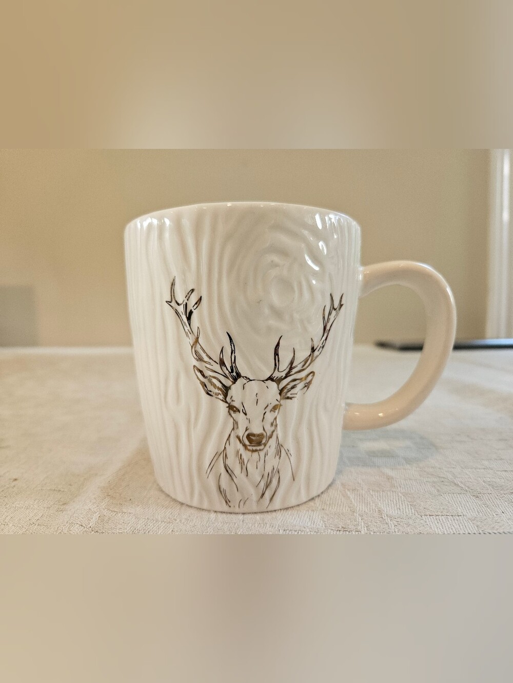 Deer Sketch Large Mug